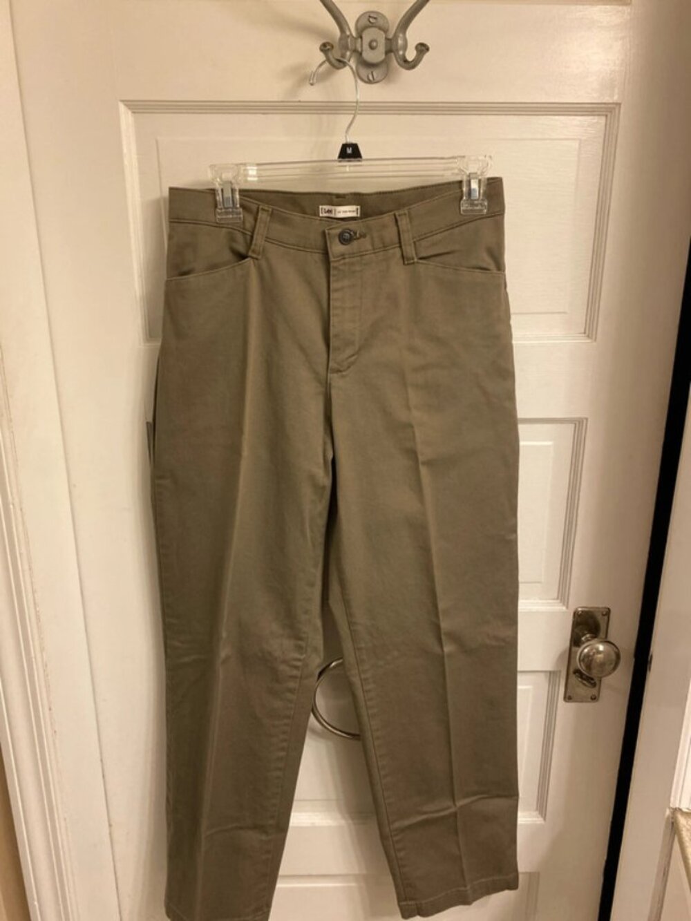 Lee at the waist chinos
